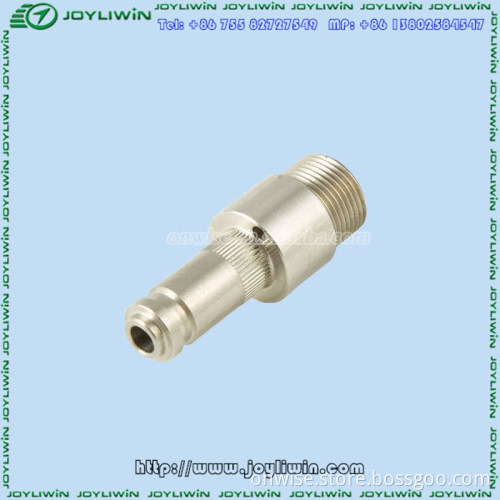 Hot china products CNC machining green product stainless steel coupling parts